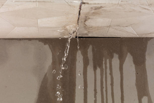Professional Flood Damage Cleanup technician working in Dresher, PA